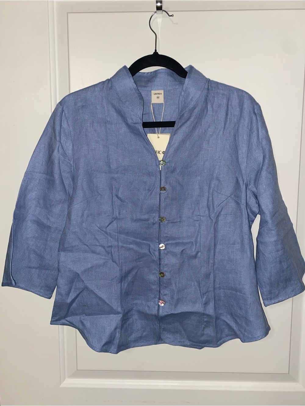 Lintico 100% Linen Amelia Fitted Jacket - Picture 2 of 5